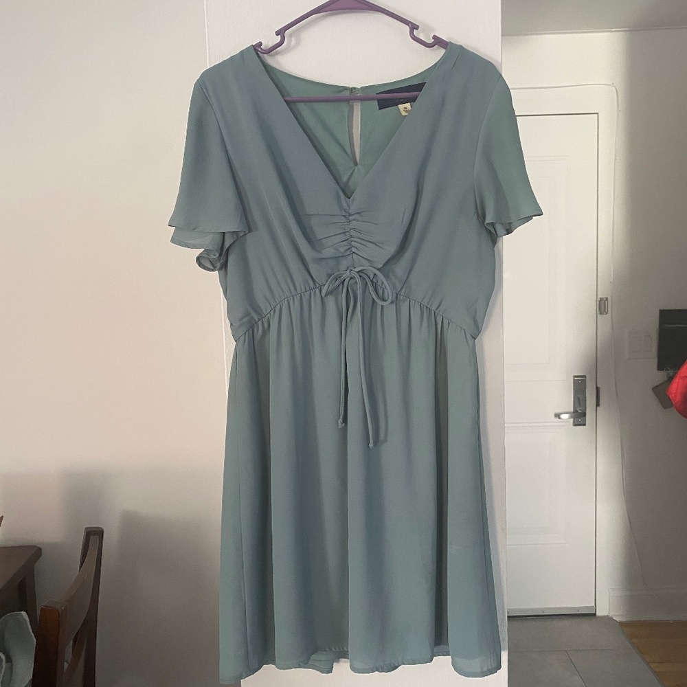 Blue sundress